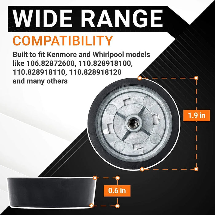 2 Pack s 3362624 Washer Timer Knob Part Compatible With Whirlpool & Kenmore Washers Ps342371 Ap3096351 3350971 Wp3362624