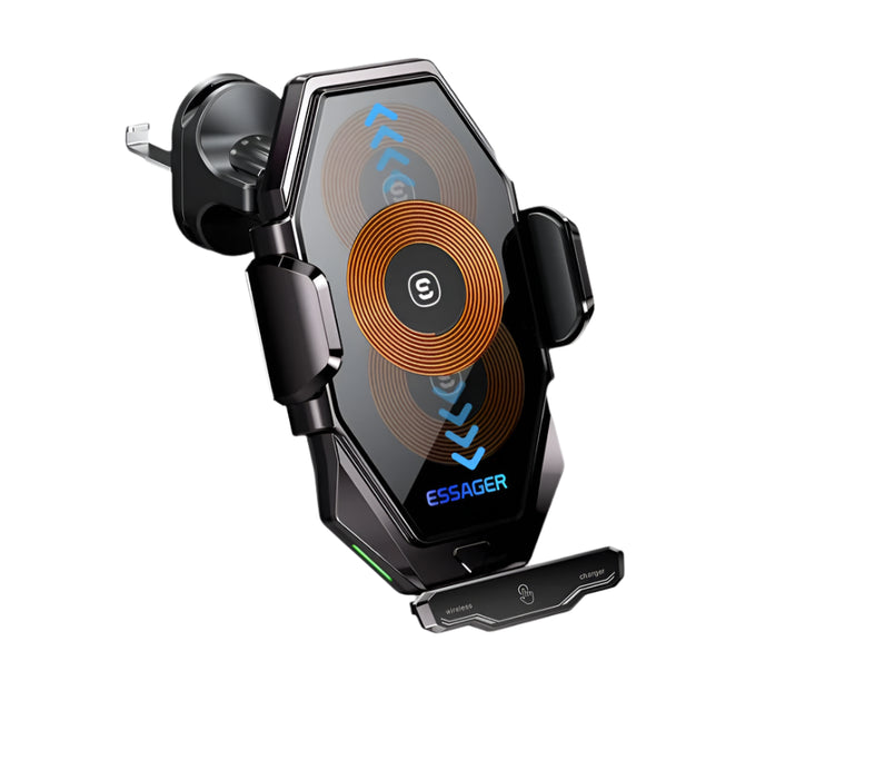 Dashboard Phone Holder 15W Wireless Qi Charger In Car Universal Air Vent Mount For Iphone Samsung Xiaomi Fast Charging