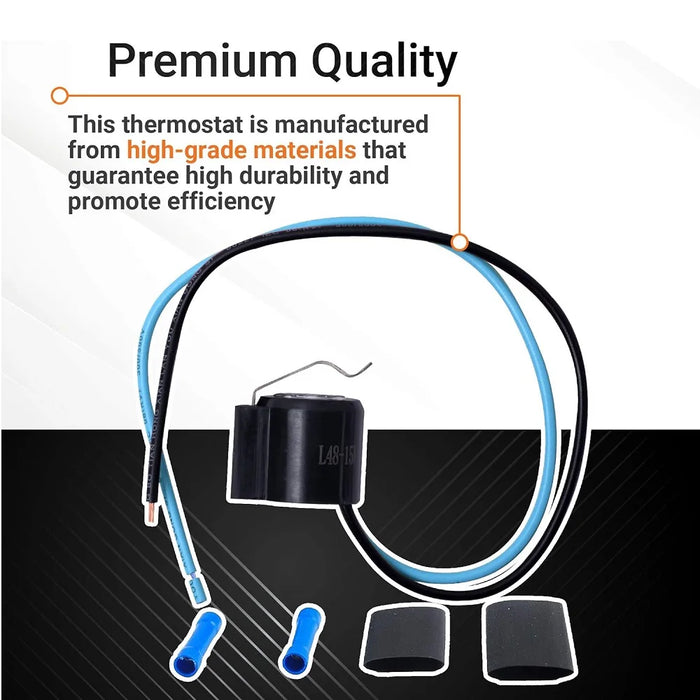5303918214 Refrigerator Defrost Thermostat Kit For Frigidaire Kenmore Electrolux 75303918214 892545 Ap2150145 Ps469522