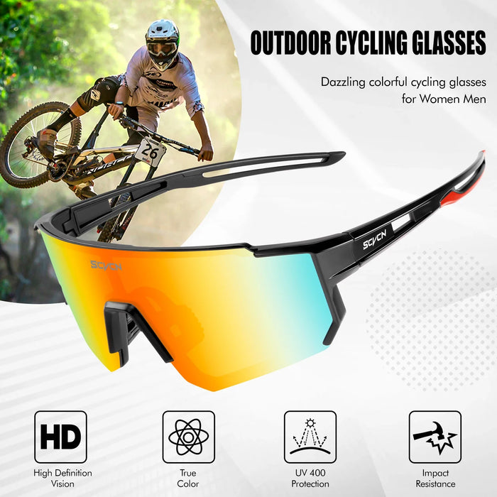 Uv400 Cycling Sunglasses For Men And Women
