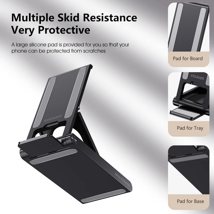 Foldable Desktop Holder Portable Mini Moblie Phone Stand For Iphone14 13 Pro Max Ipad Xiaomi Desk Bracket Portable Stand