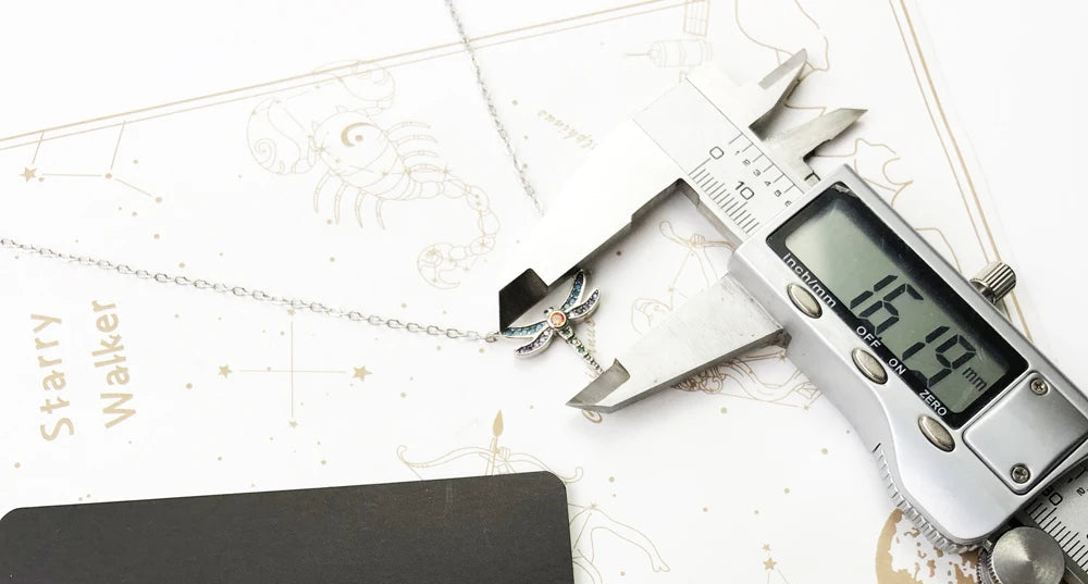 925 Sterling Silver Dragonfly Pendant Bohemian Gift For Women