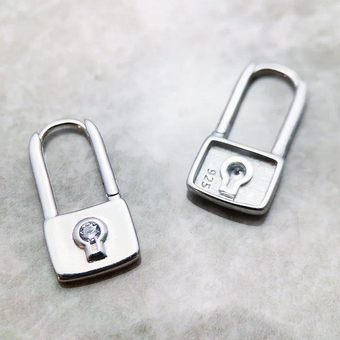 925 Sterling Silver Hoop Earrings For Women