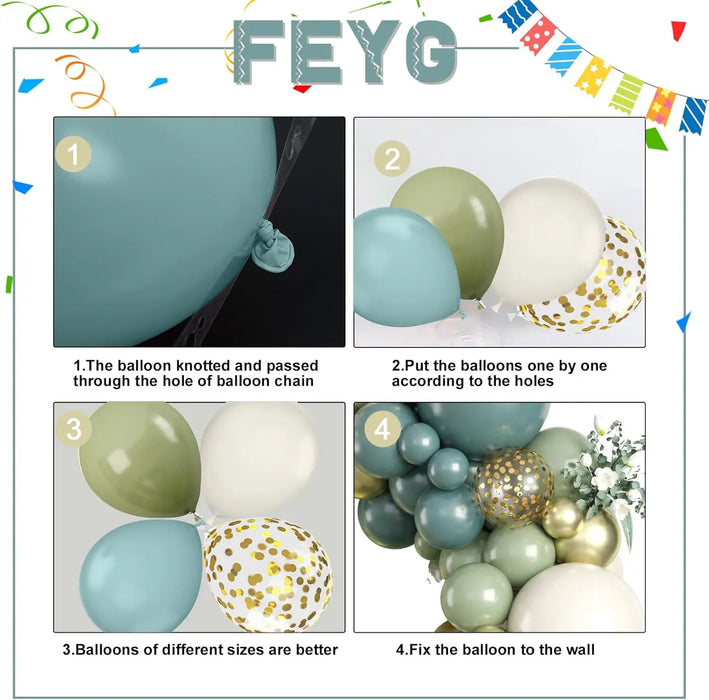 The Balloon Arch Set Is Suitable For Large Parties Birthdays Weddings And Other Occasions And Contains A Variety Of Colours