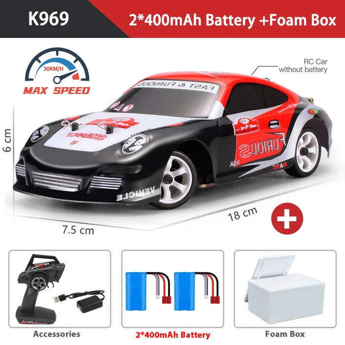 Mini 1 28 Rc Car for Kids High Speed Off Road Drift Toy