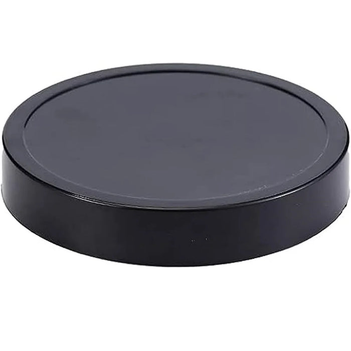 6 Pieces Black Plastic Cup Stay Fresh Lid Compatible With Magic Bullet 250W Mb1001