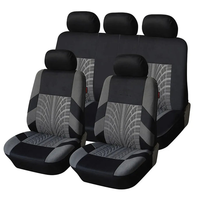 Universal Full Set Car Seat Covers Split Front and Rear
