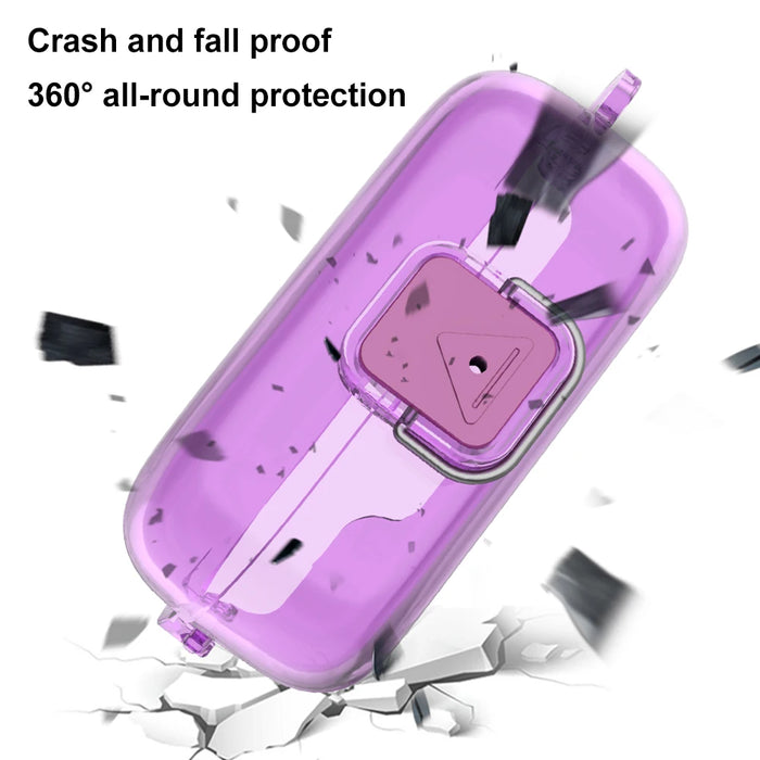 Transparent Case For Sony Wf-C510 Tpu Protective Skin Case Anti-Fall Dust Charging Ear Case Shockproof Earphone Earphone Case