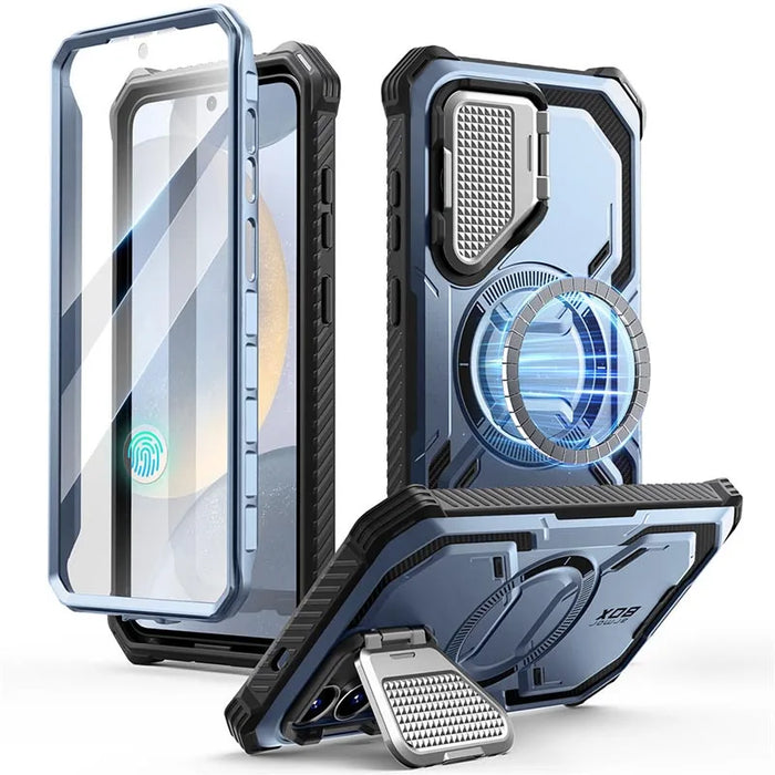 For Samsung Galaxy S25 Plus 2025 6.7 Inch Armorbox Rugged Case With Built-In Screen Protector