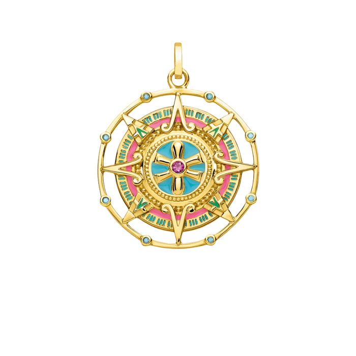 925 Sterling Silver Ethnic Aztec Amulet Pendant Powerful Gift For Women & Men