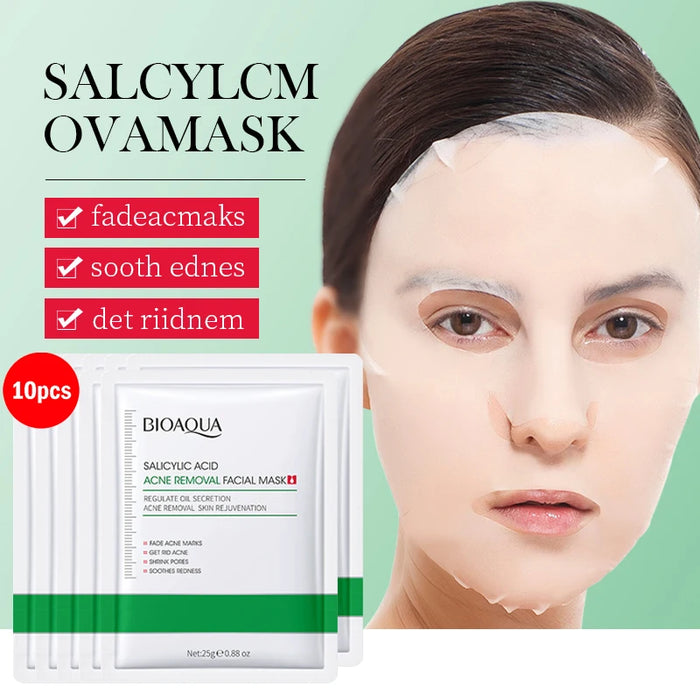 5 / 10 Piece Salicylic Acid Acne Treatment Mask