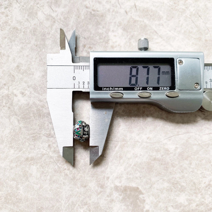 925 Sterling Silver Strength Lizard Charm Bead For European Bracelets