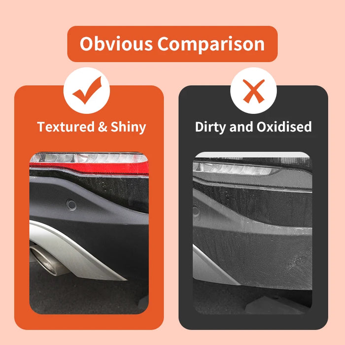 Car Plastic Restorer Coating Gloss Shine Seal