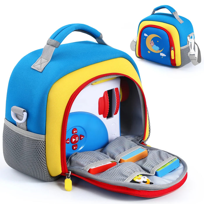 Hard Eva Case For Yoto Player 3Rd Gen Storage Carrying Bag Up To 30 Cards Organizer Shockproof Protective Case For Yoto Player