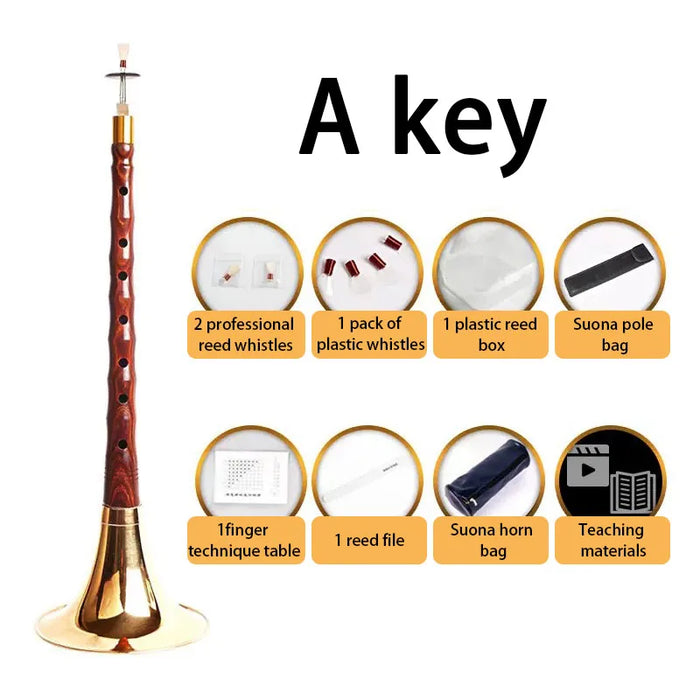 Handmade Suona Set For Traditional Wind Practice