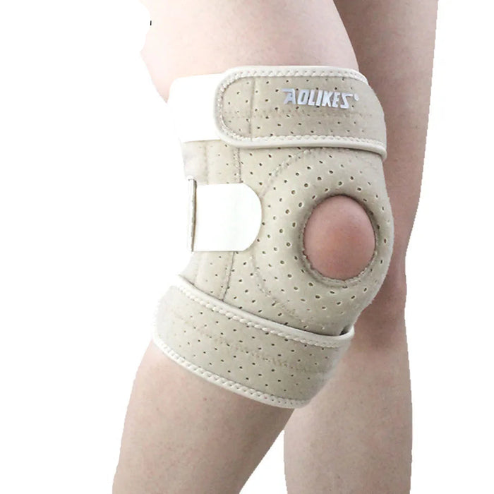 Knee Brace With Side Stabilizers & Gel Pads Pain Support For Running Workout Arthritis