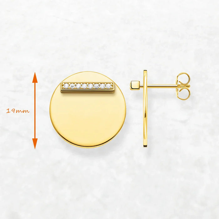 925 Sterling Silver Round Ornament Necklace & Earring Set For Women