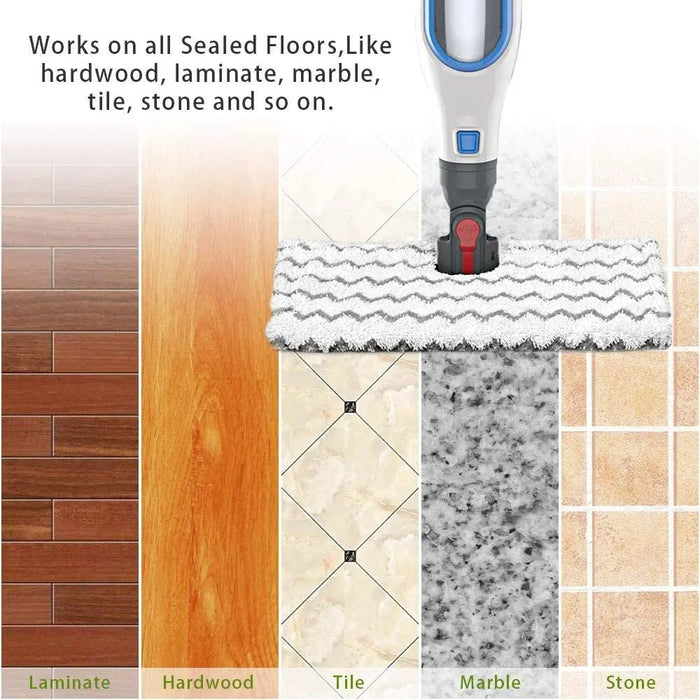 3 Pieces Steam Mop Pads For Shark Lift-Away & Genius Steam Pocket Mop S3973D S6002 S5003D S6001 S6003 S5001 S5002 S3973Wm