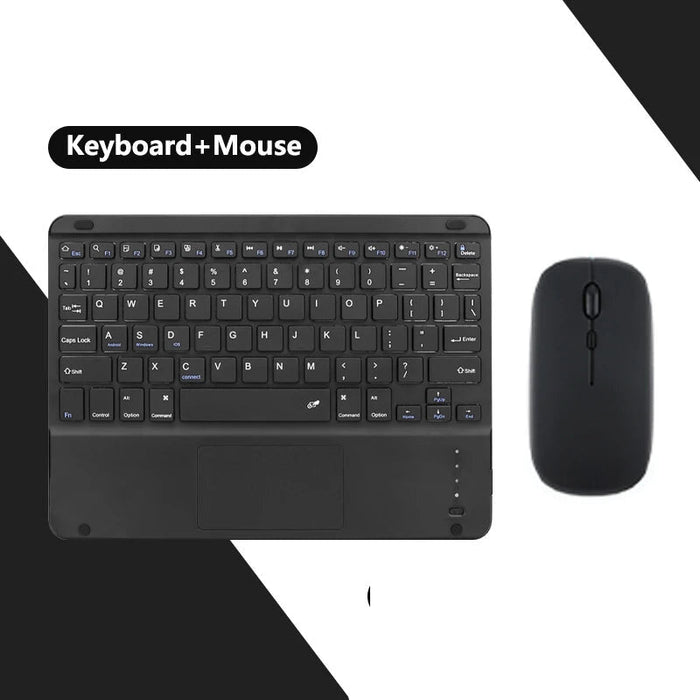 Wireless Touchpad Keyboard For Tablets Ios / Android / Windows
