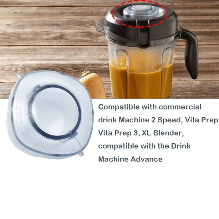 Lid Plug For Vitamix 64Oz Container Blender Fit For Drink Machine 2 Speed Vita Prep Vita Prep 3 Xl Blender Plug