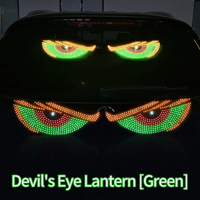 Car Led Devil'S Eyes Atmosphere Strobe Lights Usb Plug-In