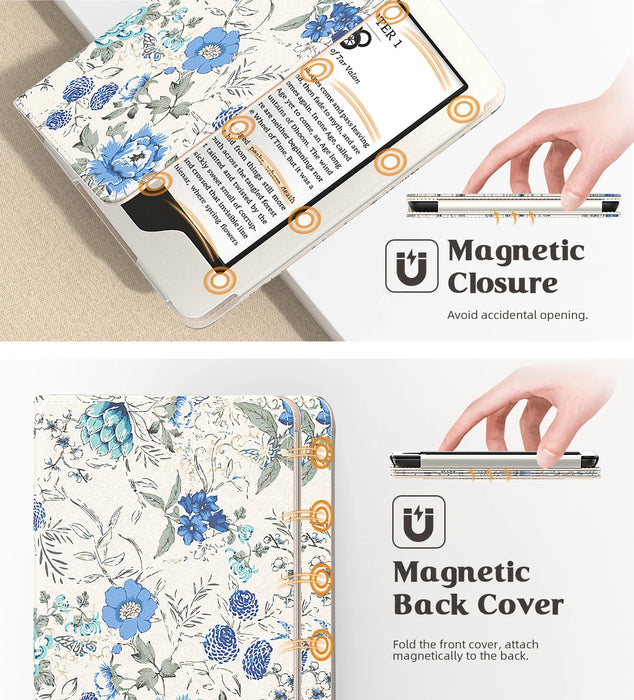 For 6.8 Inch Kindle Paperwhite 11Th Generation-2021 And Kindle Paperwhite Signature Edition Slim Pu Shell Case