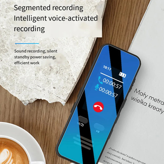 Digital Audio Voice Recorder Bluetooth Mp3 Player With Playback Voice Tape Recorder Noise Reduction Phone Call Recording Pen