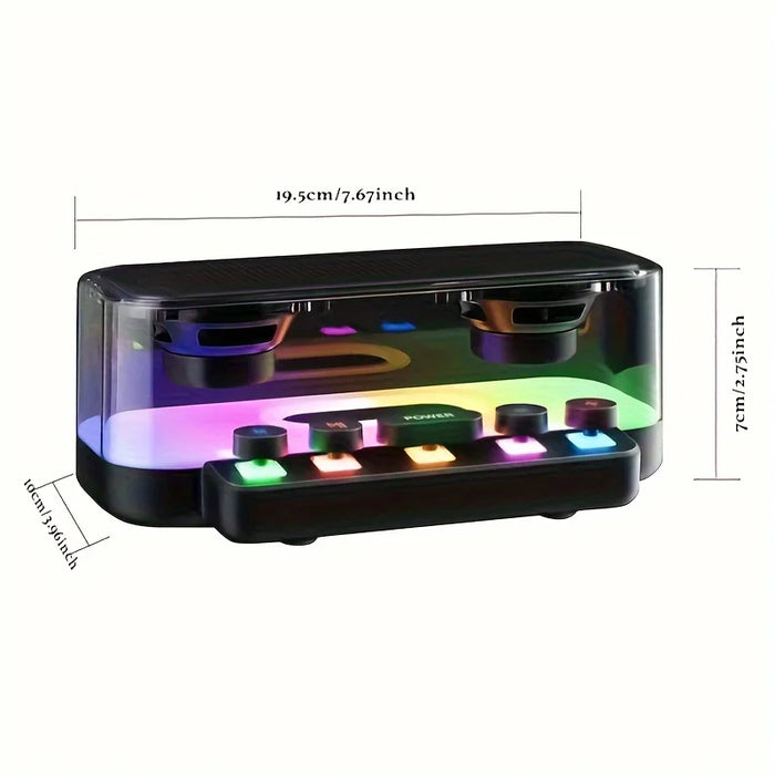 Colourful Lights Bluetooth Speaker For Living Room / Bedroom / Party