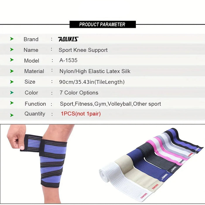 90Cm Elastic Bandage Tape For Knee Support & Shin Guard