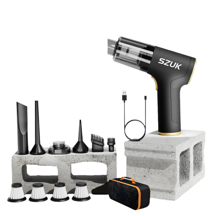 98000Pa Portable Car Vacuum Cleaner Strong Suction Wireless