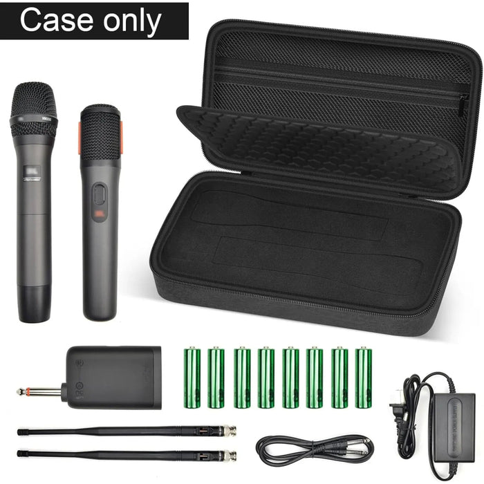 Wireless Microphone Case For Jbl Wireless Two Microphone System Diy Foam Also Fits Tonor Shure