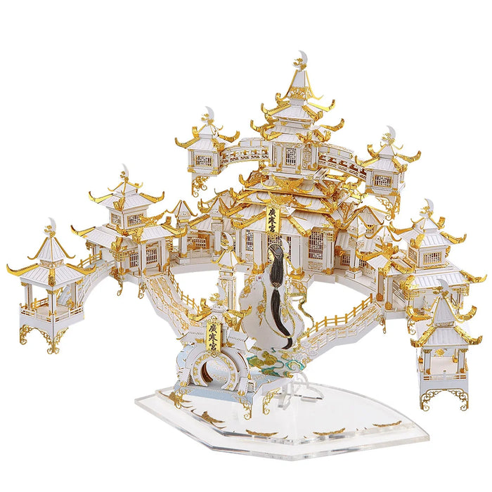 3D Metal Moon Palace Puzzle Kit Adult Diy Gift