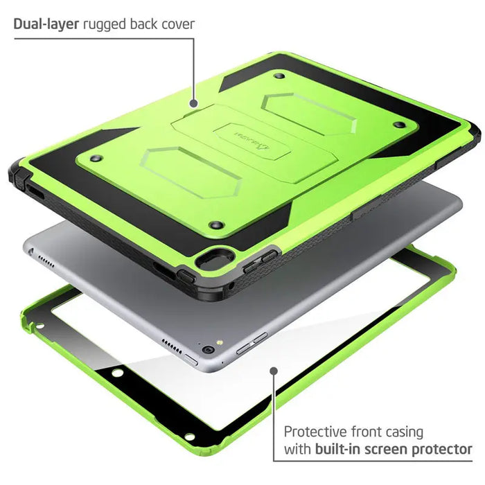 For Ipad Pro 9.7 2016 Release Armorbox Hybrid Full-Body Protective Kickstand Case With Built-In Screen Protector