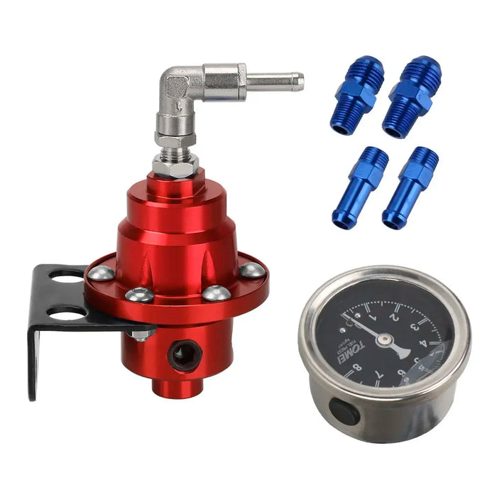 7 Colour Adjustable Fuel Pressure Regulator Kit