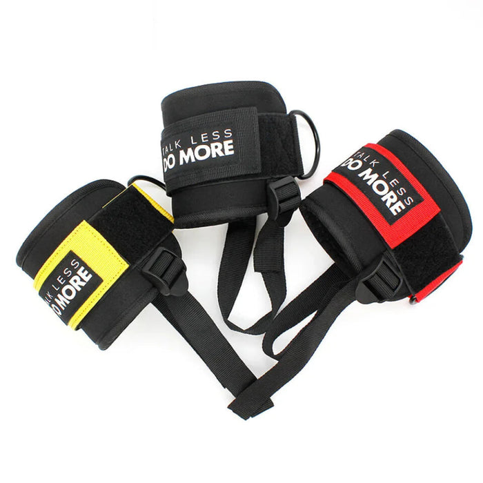Adjustable Ankle Straps For Cable Machines Fitness Ankle Cuffs For Weight Lifting Booty Building And Gym Workouts