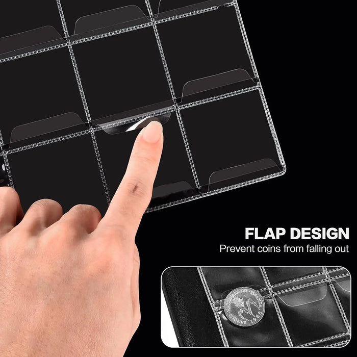 Coin Collection Book Holder 312 Pockets For 20 46Mm Coins