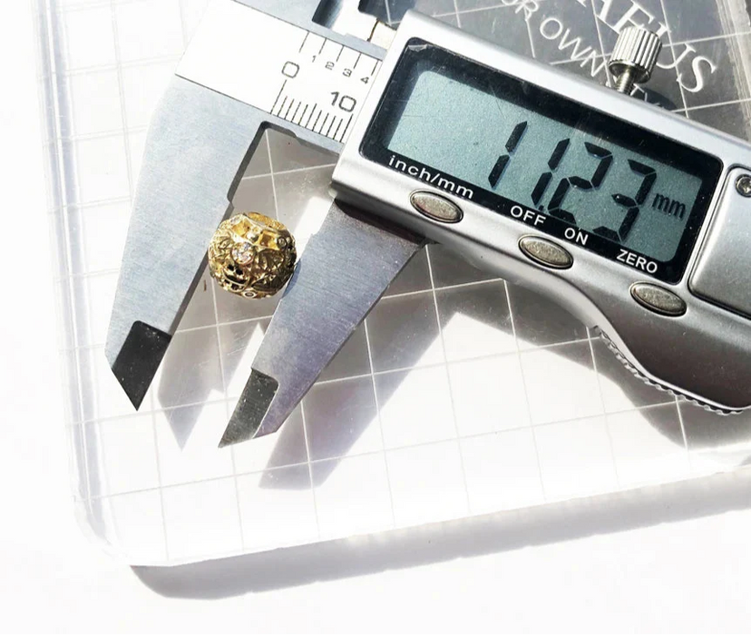 925 Sterling Silver Golden Bee Winter Charm For European Bracelets