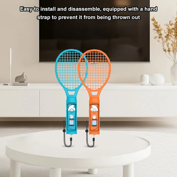2Pcs Tennis Racket For Switch 2 Joy-Con Controller Tennis Racquet Grip Tennis For Switch 2 Controller Grips Sport Accessories