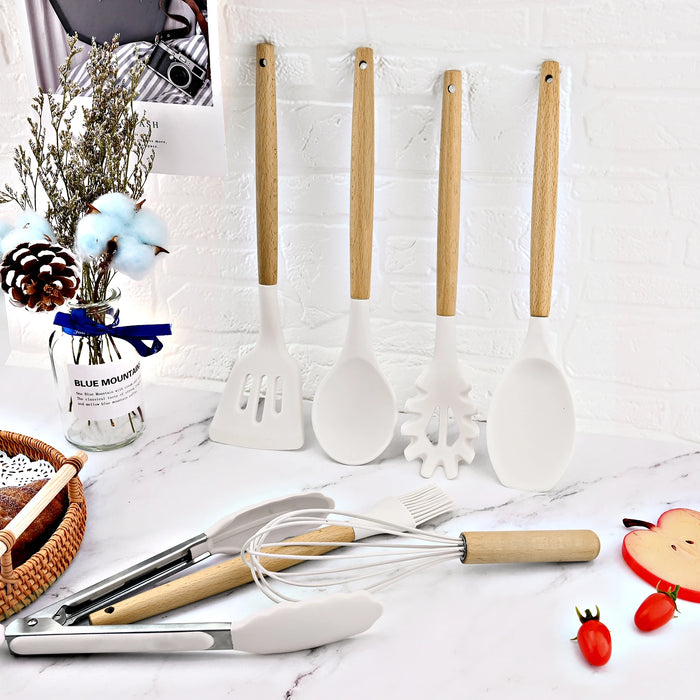 Non Stick Silicone Kitchen Utensil Set