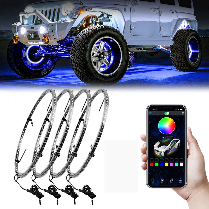 Symphony Led Car Hub Lamp Double Sided Remote Control Waterproof