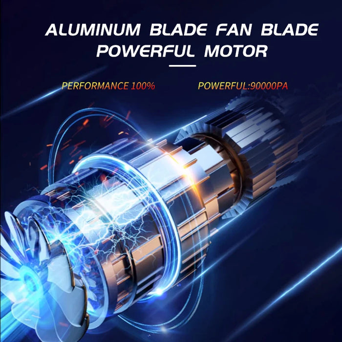 Portable Car Vacuum Cleaner 2 In 1 Handheld & Blower