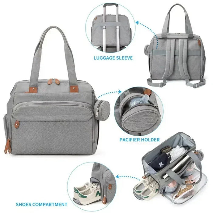 Large Capacity Multifunctional Maternity Backpack