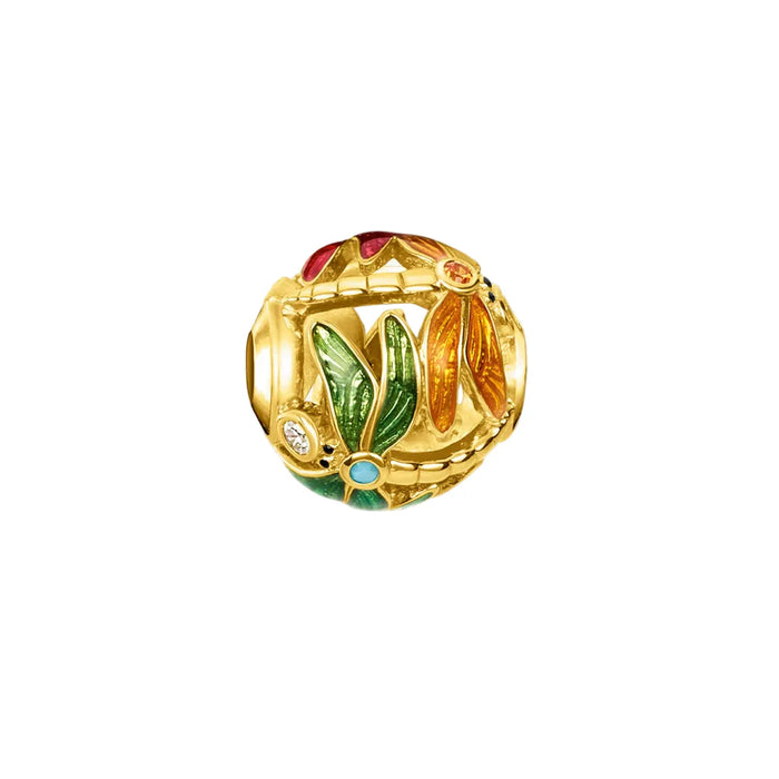 925 Sterling Silver Colourful Dragonfly Bead For Women Charm For European Bracelets Karma Gift Accessory