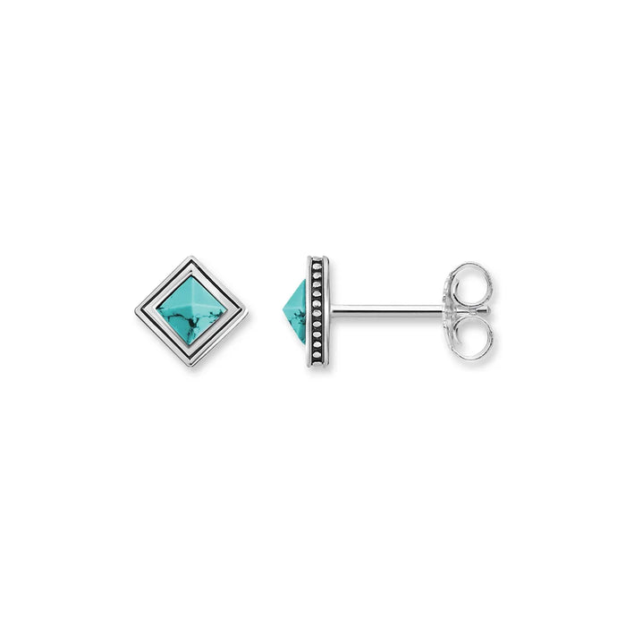 925 Sterling Silver African Autumn Studs For Women