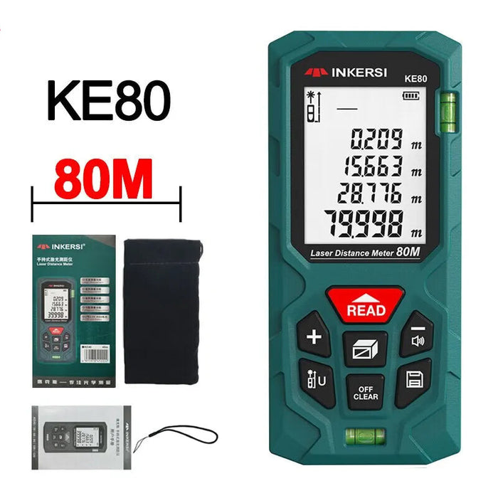 40m/70m/120m Laser Distance Meter High Precision
