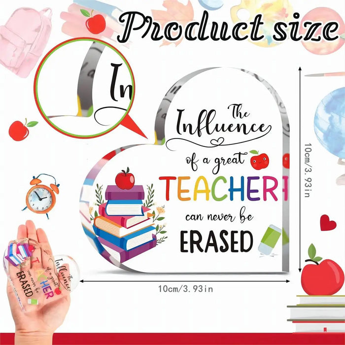 Teacher's Thank You Gift Classroom Decor Plaque