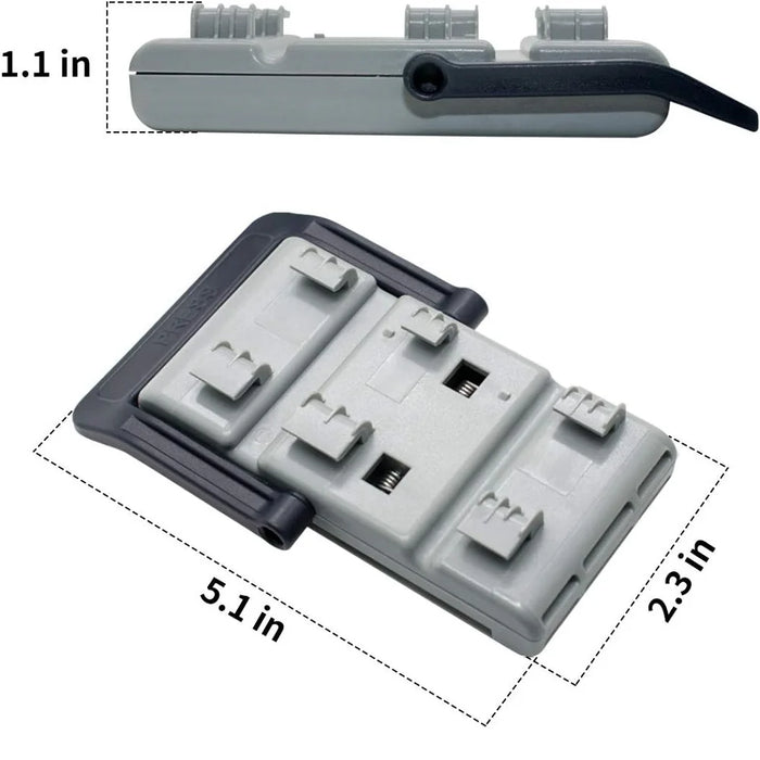 2 Pack Dd82-01121B Dishwasher Rack Adjusters Basket Assembly For Sam-Sung Dishwasher Ap5736133 Dd97-00119B 2983167 Ps8690520