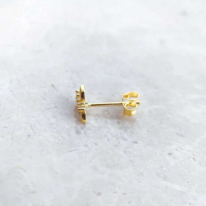 925 Sterling Silver Leaf Ear Studs For Women Trendy Gift