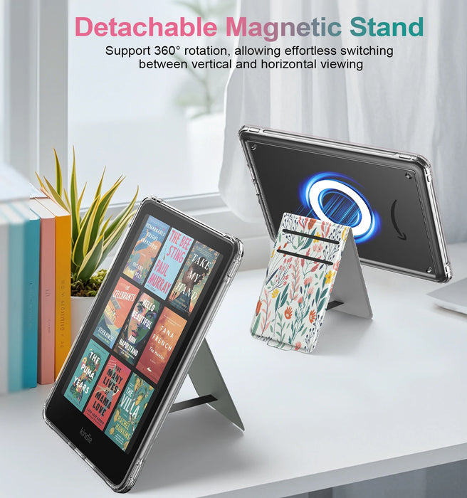 For 7 Inch Kindle Paperwhite 12Th Gen 2024 & Kindle Coloursoft Signature Edition 2024 Stand Magnetic Case