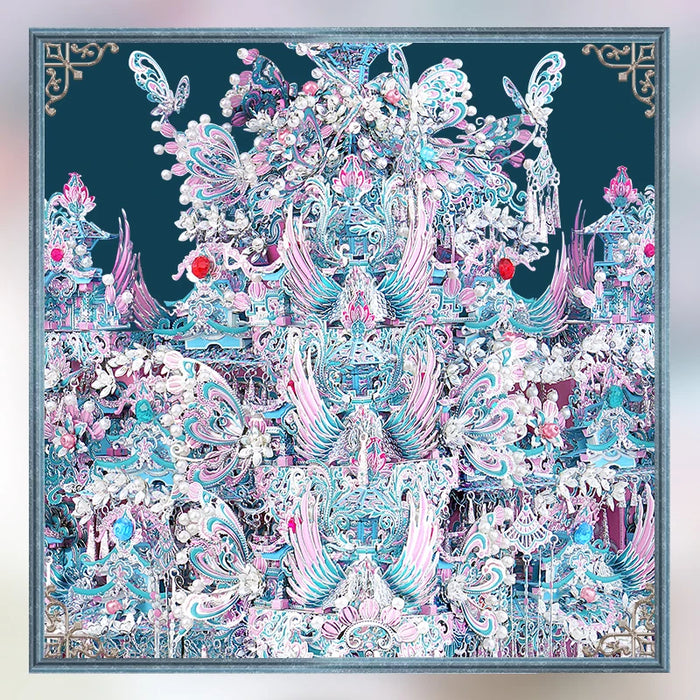 3D Metal Puzzle Kit For Adult Home Decor